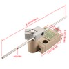 Heschen Compact Prewired Limit Switch, HS-3107, Adjustable Rod Lever, 1NO