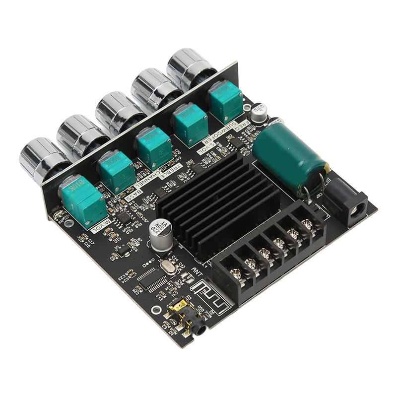 ASHATA Bluetooth 5.0 Stereo Audio Receiver Amplifier Board, 50W X