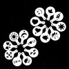 NUWAVE Coffee Art Stencils – Set of 16