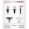 6 in 1 Wrangler Fender Flare Clips, UNIGT Fastener Retainer