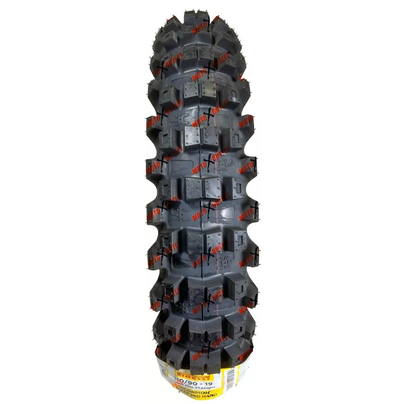 Pirelli 110/90-19 Rear Tire Mid Hard Scorpion Stadium MX32 Dirt
