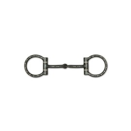 Toklat 5" heavy Dee ring snaffle bit - 5"