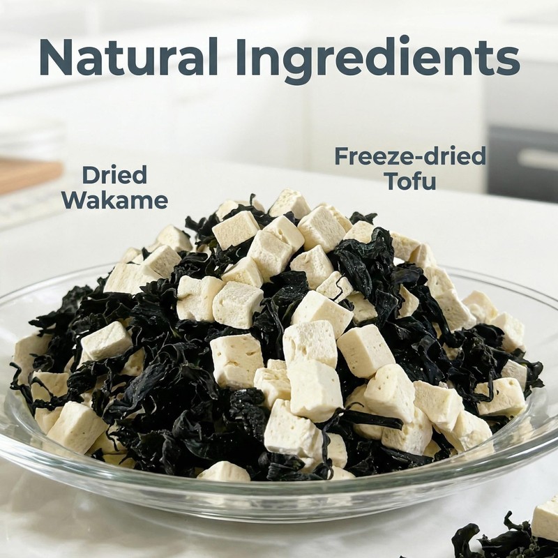 7.05oz Dried Miso Soup Mix with Wakame Seaweed & Tofu