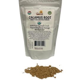 Generic eSutras Organics Calamus Powder | Sweet Flag Powder | Acorus Calamus Vaccha Root | Vasambu | Pure Root | 227G (0.5 lb / 8 oz) |