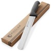 KUTLER Professional 10-Inch Bread Knife and Cake Slicer with Serrated