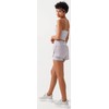 LOS OJOS Women's Tennis Shorts, gray