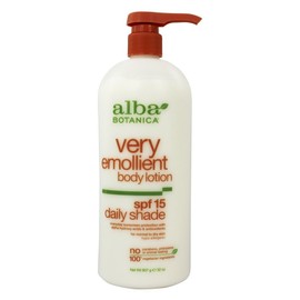 Alba Botanica Lotion Emollient Spf 15