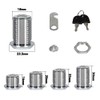 Cam Lock Lock 20mm Drawer Cabinet Door Lock Key with
