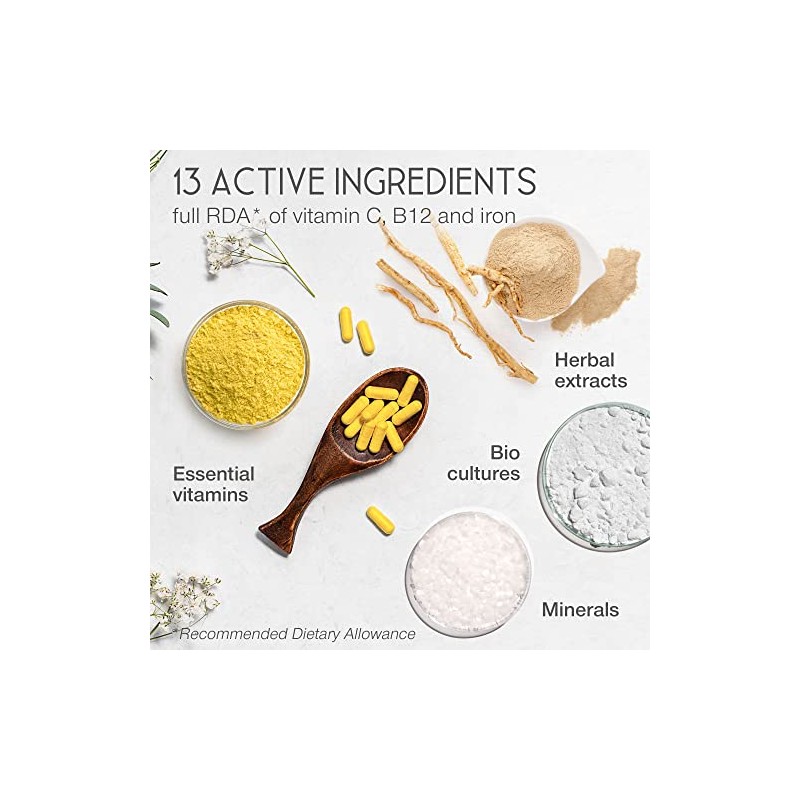 Immune System Booster - 120 Capsules - Immune Support &