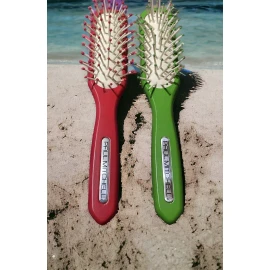 Paul Mitchell 2 Paul Mitchell Pro Tools 413 Sculpting Brush for Detangling. Red& Green New