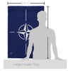Americana Home & Garden NATO House Flag Regional Nation International
