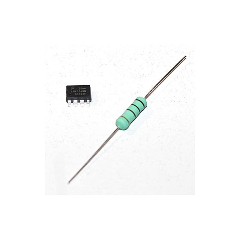 Kit LNK304GN + Resistor 100 Ohm, 3 W, Flame Retardant