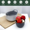 4 Pcs Plastic Mixing Bowl Set, Reusable Plastic Nesting Mixing