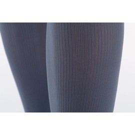 General Medical Devices for Promoting Blood Flow in Lower Leg Veins, Compression Socks, Elastic Stockings, Medical Use, ELEGANCE 0.8 - 1.4 inches (20 - 36 mm) Hg (27 - 48 hPa) Summer, Black, Black