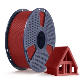 SUNLU PLA Super vibrant colors Tangle-Free PLA 1.75mm 1KG | ±0.02mm High Precision | No-Clog Filament for Smooth 3D Prints Perfect for Beginners & Pros:_HSPLA-Red-1KG