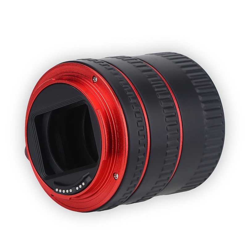 Metal Auto Focusing Macro Extension Adapter Tube Ring Set for