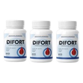 Difort Suplemento para el Control de Azúcar (3 Pack) 🌿💊