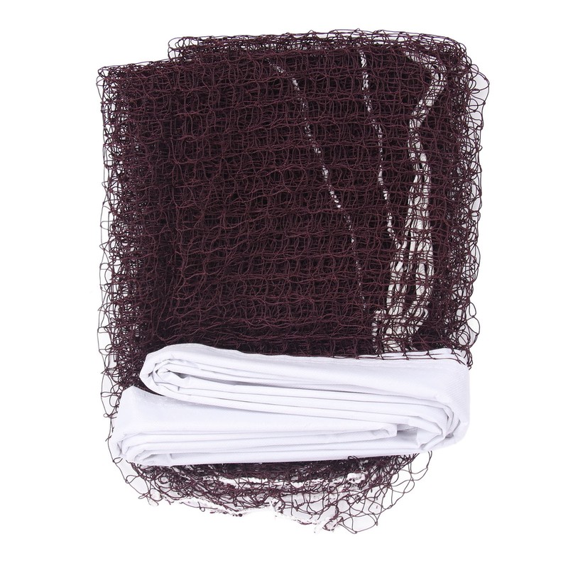Badminton Net Only Portable Replacement Single Side Stitching Backyard Polyester