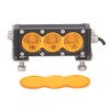 Lightronic Off-Road 6" Single Row LED Light Bar, Amber Long-Range