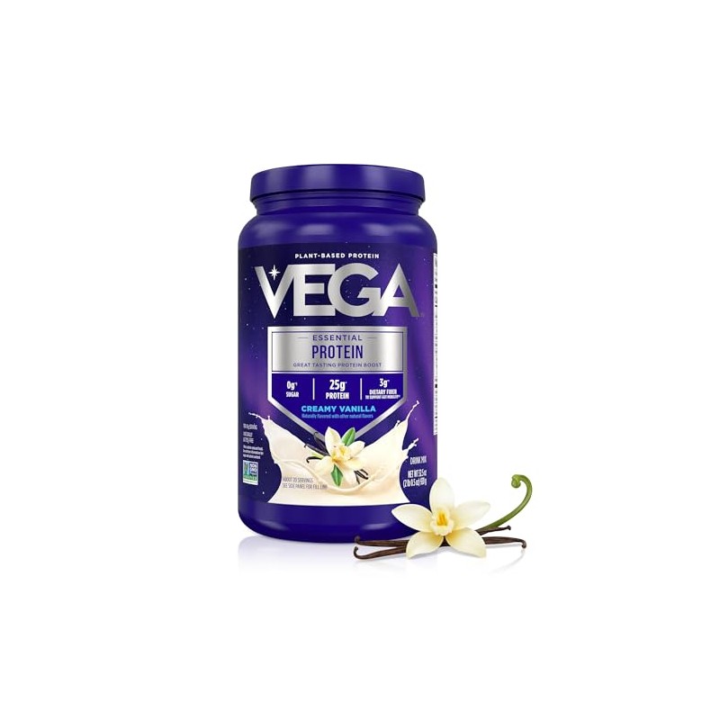 Vega Original Protein Vainilla, Ideal para Batidos y Repostería, 921