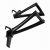 Motorcycles Black Rear Passenger Foot Pegs Rest Bracket Fit for
