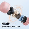 LEICEX Tiny Speaker,Mini Bluetooth Speaker Wireless Support TWS Stereo Sound,Hands