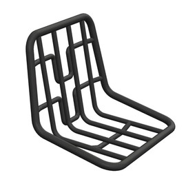 XLC Carrier LR-F03 Universal XLC Front Carrier for Winora Yakun 2 LR-F0, Disc Brake, Black