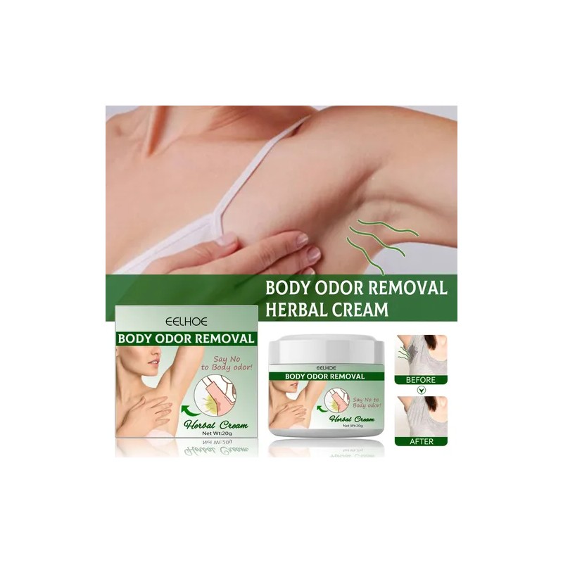 Crema A Base De Hierbas For Eliminar El Olor Corporal