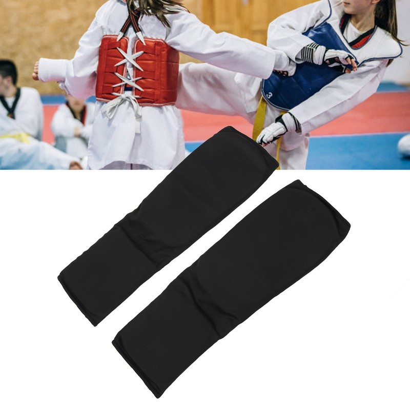 1 Pair Kickboxing Fighting Karate Leg Guard Shinguard Taekwondo Leg