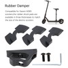 Universal Electric Scooter Damper Accessories Set with Hook ABS Rubber
