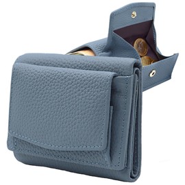 Alster Herz * Small Women's Genuine Leather Wallet with Coin Compartment & RFID Protection - Mini Wallet for Women Compact Credit Card Holder Made of Cowhide Leather - High Quality Women's Wallet,