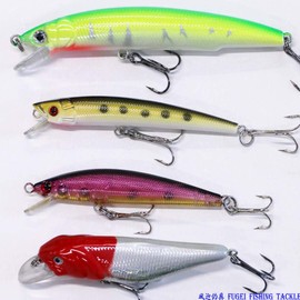 A12wkl20 Bass Fishing Hard Lure Set, Total Length 1.8 - 5.1 inches (4.5 - 13 cm), 0.2 - 0.8 oz (6 - 21 g), 20 Pieces
