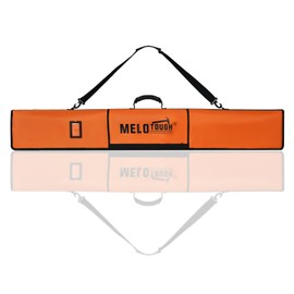 MELOTOUGH Track Saw Guide Rail Bag Padded Protection for Saw Guide Rail up to 59"(Orange)