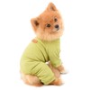SMALLLEE_LUCKY_STORE Pet Pajamas Striped Cotton Small Dog Cat Boy Girl