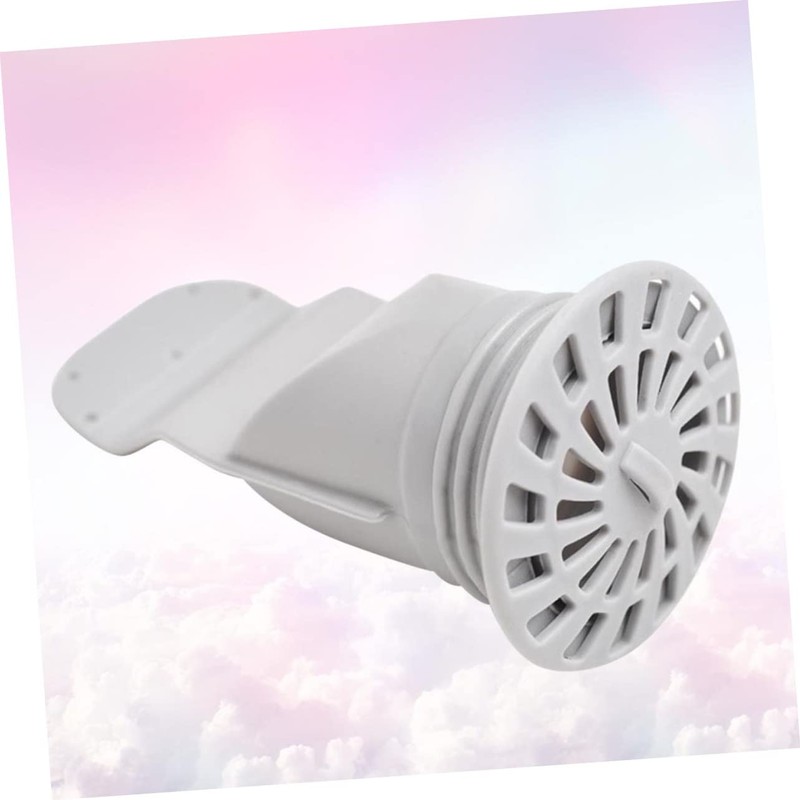 WOONEKY Durable Floor Drain for Cleaning Small Light Grey Sewer
