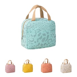 Lunch Bag Women Men - Reusable Leakproof Cooler Tote Lightweight Thermal Lunchbox for Office, Gym, Beach & Travel (Blue)