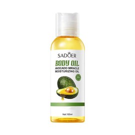 QIDSTERS Moisturizing Body Oil (Almond, 3.38 Fl Oz (Pack of 1))