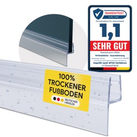 Shower Seal PVC Replacement Seal Shower Cubicle Shower Type 22 200 cm Glass Thickness 6 mm