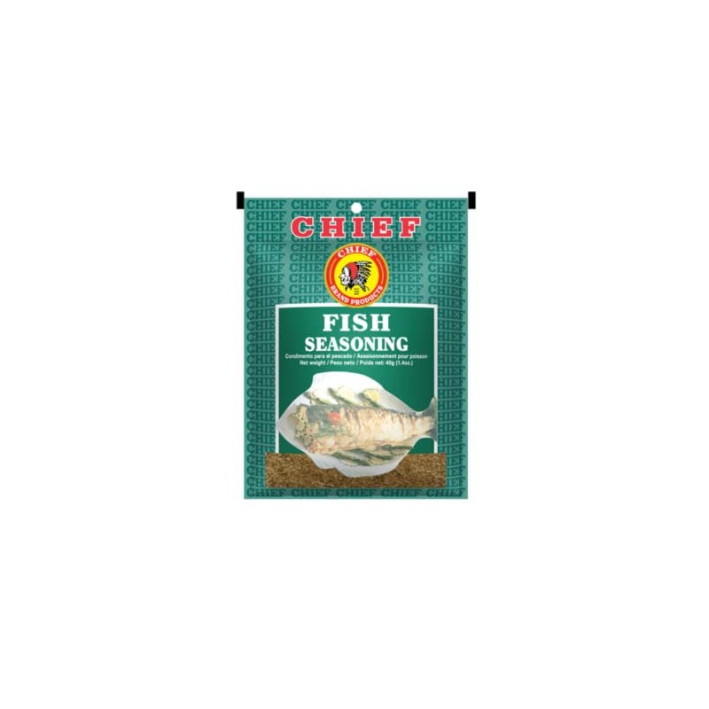 Chief Fish Seasoning (40grams Single Bag) - Product of Trinidad