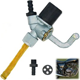 Fuel Tap for Simson S51, SR50/60/80, MZ ETZ125/150, Fuel Tap with Brass Strainer and Water Bag