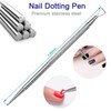 Pingispower Cuticle Tool Sets, 7PCS Professional Cuticle Trimmer with Cuticle