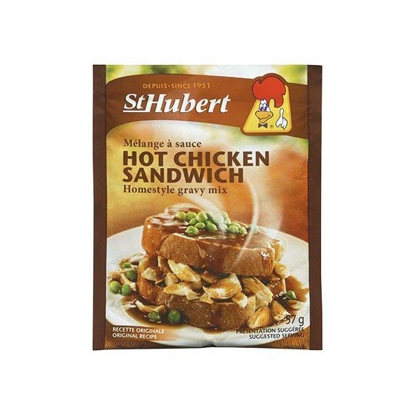 St Hubert Hot Chicken Sandwich Homestyle Gravy Mix 57g 3 packs {Imported From Canada}