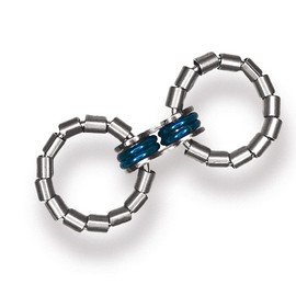 Fidgetland JoJo - ADHD/ADD, Stress & Anxiety, Bike Chain Fidget, Classroom Approved (Pink)