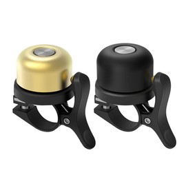 Bike Bell,MEIZHAUNG Bike Brass Bell,Mountain Road Bicycle Safety Cycling Sound Alarm Bells,Anti-Theft AirTag Positioning Bell,IPX5 Waterproof Bike Accessories for 22.2mm Handlebar