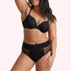 Love Luna Luxe Geo Mesh Full Brief, Black / Size