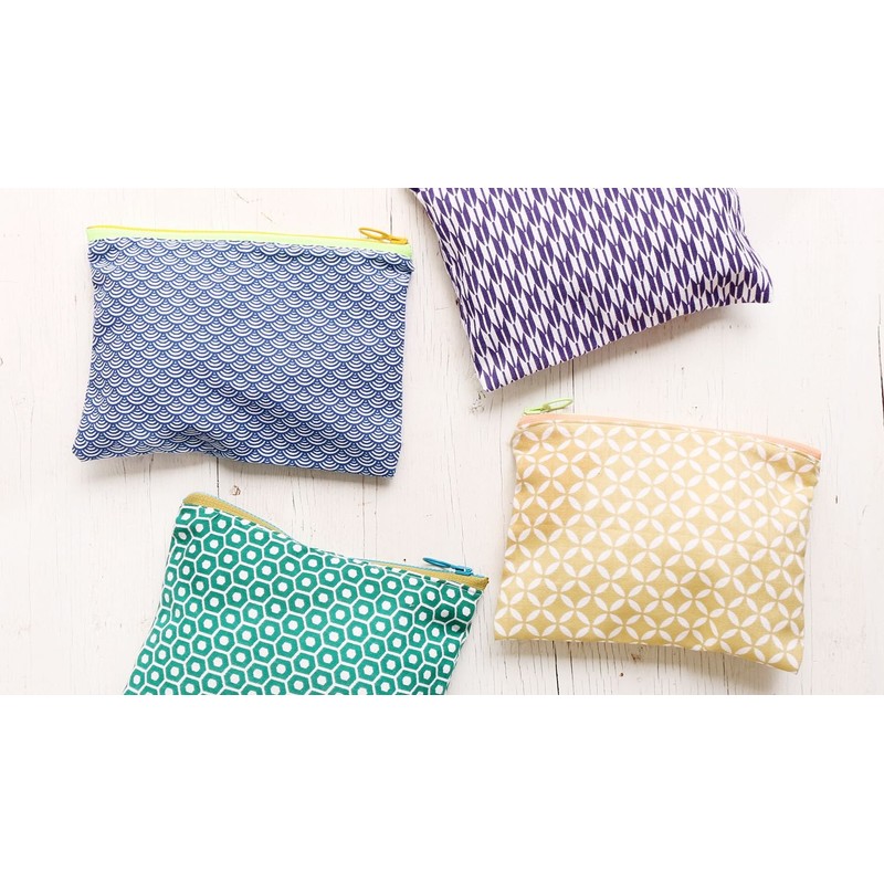 NBK MYM33466 Komon Tenugui, Checkered, 13.0 x 35.4 inches (33