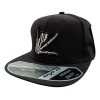Gorra Plana Aczino Batallas Negro Ajustable