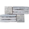 Intrend Tile LS019-G-sample Landscape Wonder Green Quartzite Basketweave Interlocked Mosaic