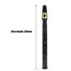 Black Pocket Sax Mini Portable Saxophone Little Saxophone With Carrying