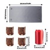 Bearded Dragon Basking Platform, Slate Rocks for Reptiles with Wooden